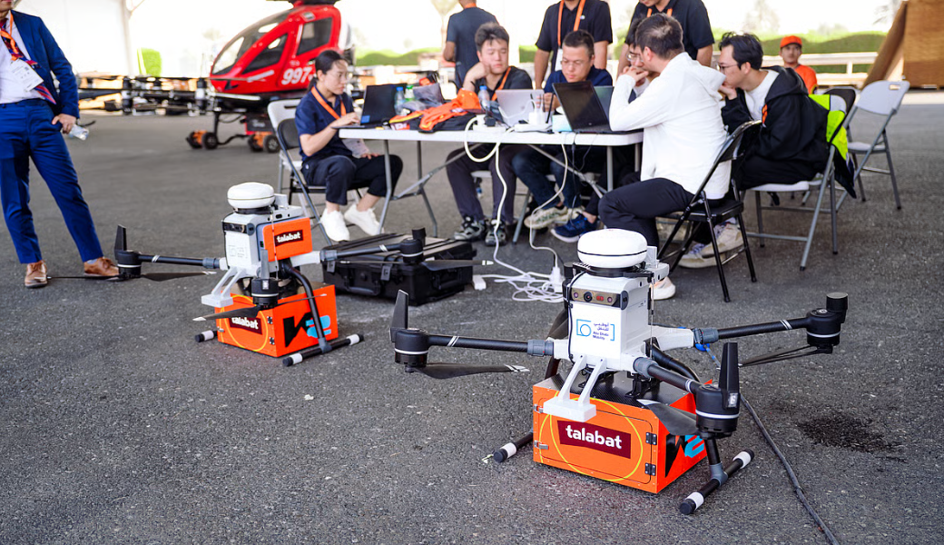 迪拜航展开幕，联合飞机在中东地区落地无人机送餐服务